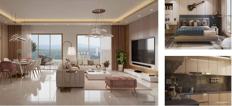 Elegant Home Interiors and Refined Living at CHANDAK GREENAIRY, BORIVALI EAST