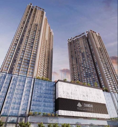 Modern High-Rise Residential Buildings at CHANDAK GREENAIRY, BORIVALI EAST