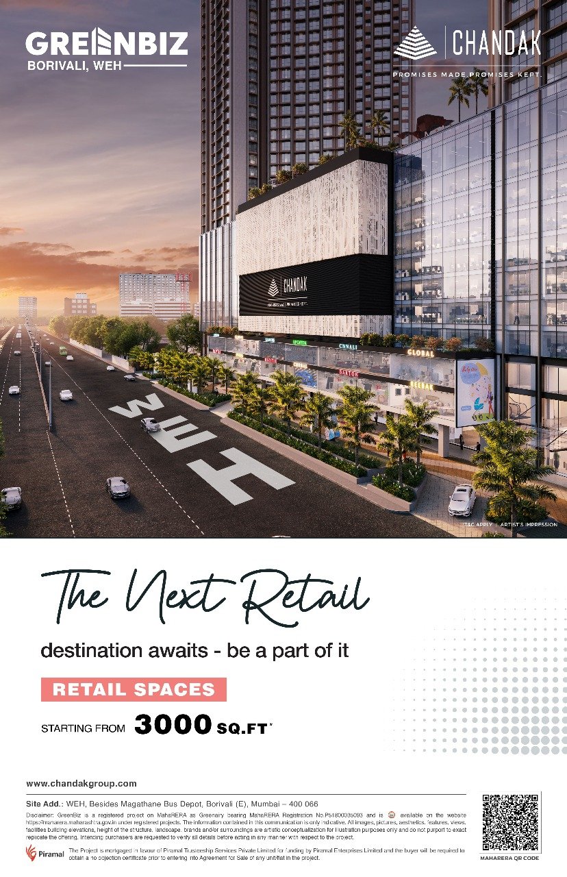 Future-Ready Retail Spaces for Investment at CHANDAK GREENAIRY, BORIVALI EAST