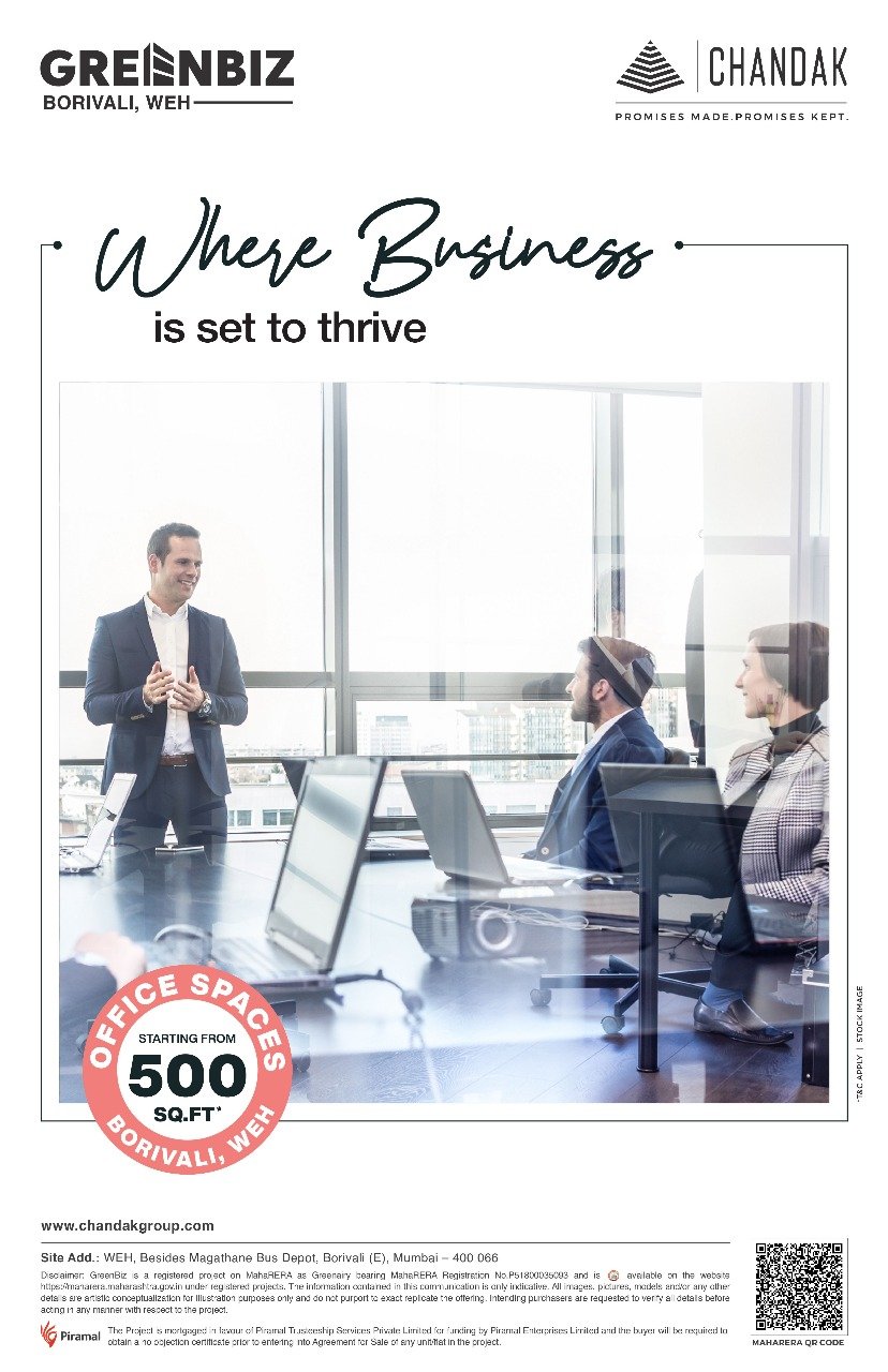 Business Growth Opportunity with Strategic Location at CHANDAK GREENAIRY, BORIVALI EAST